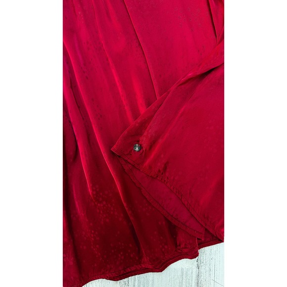 Scotch & Soda Flutter Sleeve Top in Rhubarb - Picture 11 of 11